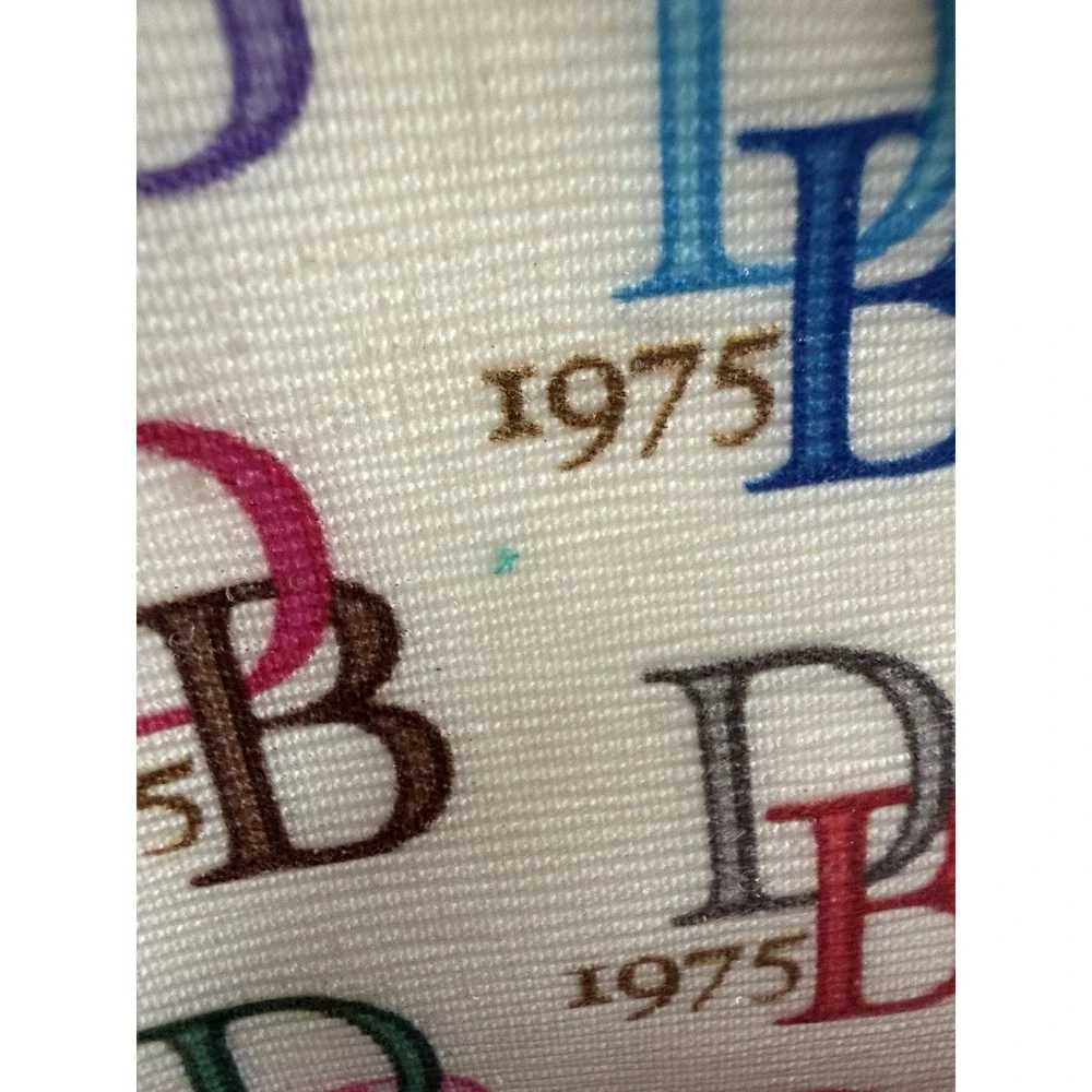 Vintage Dooney And Bourke Rainbow Db 1975 Satchel Bag Purse And Wallet